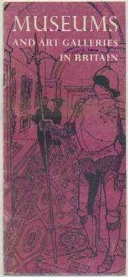 FOLLETO TURISTICO MUSEUMS ANDA ART GALLERIES IN BRITAIN