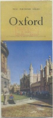 FOLLETO TURISTICO. THE BRITISH ISLES. OXFORD