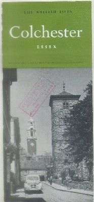 FOLLETO TURISTICO. THE BRITISH ISLES. COLCHESTER. ESSEX