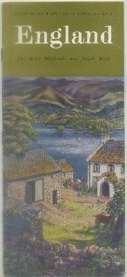 FOLLETO TURISTICO. COME TO BRITAIN. ENGLAND. THE WEST MIDLANDS