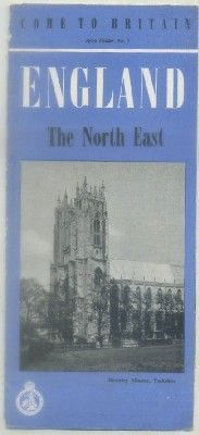 FOLLETO TURISTICO. COME TO BRITAIN. THE NORTH EAST