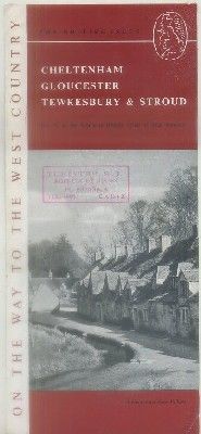 FOLLETO TURISTICO. THE BRITISH ISLES. CHELTENHAN, GLOUCESTER…
