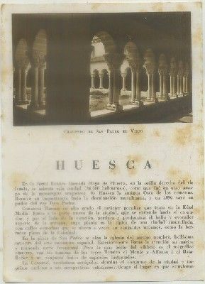 FOLLETO TURISTICO. HUESCA