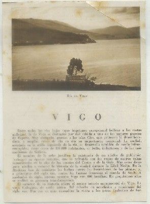 FOLLETO TURISTICO. VIGO