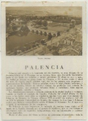 FOLLETO TURISTICO. PALENCIA