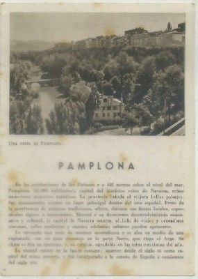 FOLLETO TURISTICO. PAMPLONA