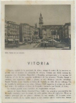 FOLLETO TURISTICO. VITORIA