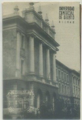 FOLLETO TURISTICO. UNIVERSIDAD COMERCIAL DE DEUSTO. BILBAO