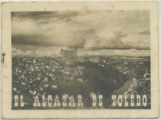 FOLLETO TURISTICO. EL ALCAZAR DE TOLEDO