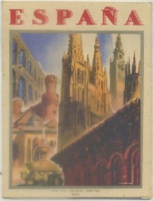 FOLLETO TURISTICO. ESPAÑA