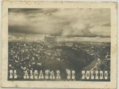 FOLLETO TURISTICO. EL ALCAZAR DE TOLEDO
