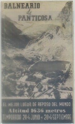 FOLLETO TURISTICO. BALNEARIO DE PANTICOSA