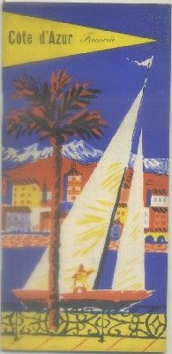 FOLLETO TURISTICO. FRANCIA. COTE D'AZUR
