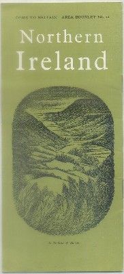 FOLLETO TURISTICO. NORTHERN IRELAND. AREA BOOKLET Nº 12