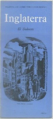 FOLLETO TURISTICO. INGLATERRA. EL SUDOESTE. FOLLETO Nº 3