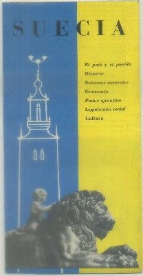 FOLLETO TURISTICO. SUECIA