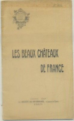 FOLLETO TURISTICO. LES BEAUX CHATEAUX DE FRANCE