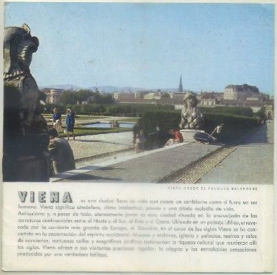 FOLLETO TURISTICO. VIENA