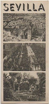 FOLLETO DE TURISMO. SEVILLA