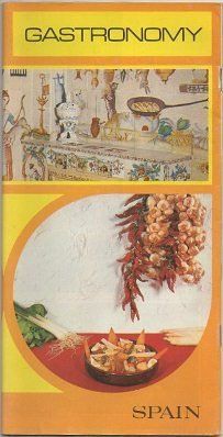 FOLLETO TURISTICO. GASTRONOMY. SPAIN