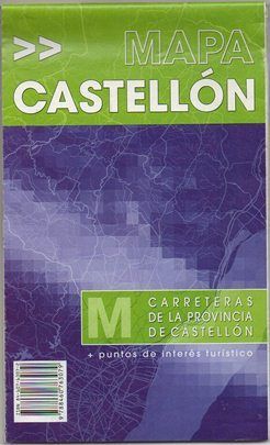 FOLLETO TURISTICO. MAPA DE CARRETERAS DE LA PROVINCIA DE CASTELLON