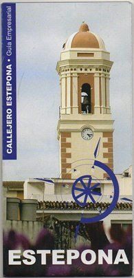 FOLLETO TURISTICO. CALLEJERO DE ESTEPONA. GUIA EMPRESARIAL