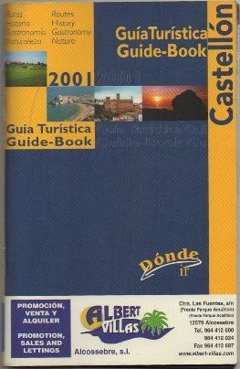 FOLLETO TURISTICO. GUIA TURISTICA DE CASTELLON 2001