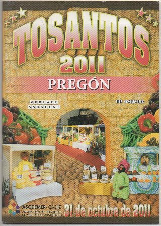 FIESTAS DE CADIZ. TOSANTOS. PREGON. OCTUBRE 2011