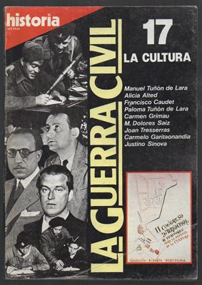 HISTORIA 16. LA GUERRA CIVIL Nº 17. LA CULTURA.