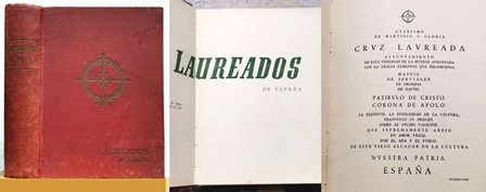 LAUREADOS DE ESPAÑA - GUARISMO DE MARTIRIO Y GLORIA CRVZ LAVREADA…