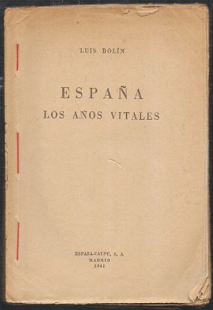 ESPAÑA LOS AÑOS VITALES
