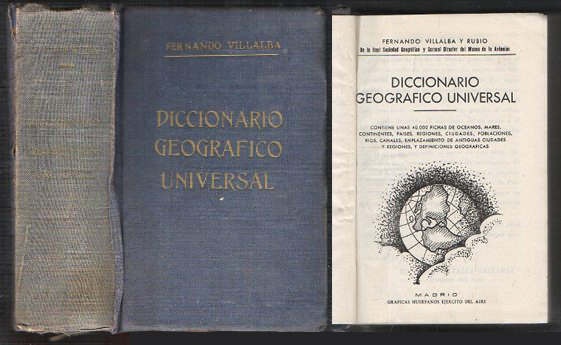 DICCIONARIO GEOGRAFICO UNIVERSAL