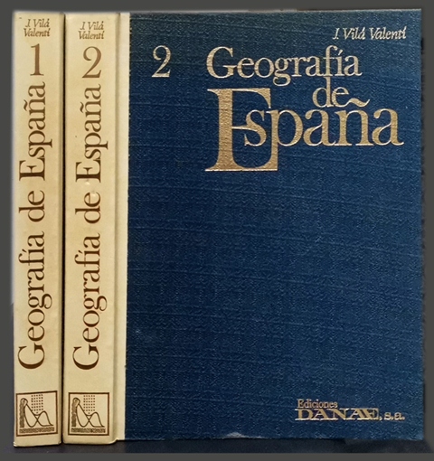 GEOGRAFIA DE ESPAÑA - 2 TOMOS