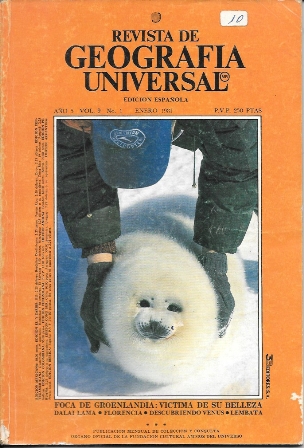 REVISTA DE GEOGRAFIA UNIVERSAL  ENERO 1981 AÑO 5 Vol. 9 Nº 1