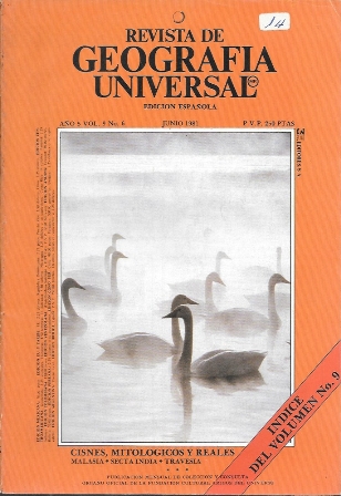 REVISTA DE GEOGRAFIA UNIVERSAL  JUNIO 1981 AÑO 5 Vol. 9 Nº 6