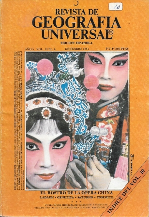 REVISTA DE GEOGRAFIA UNIVERSAL DICIEMBRE 1981 AÑO 5 Vol. 10 Nº 6