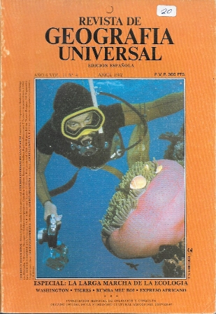 REVISTA DE GEOGRAFIA UNIVERSAL DICIEMBRE 1982 AÑO 6 Vol. 11 Nº 6