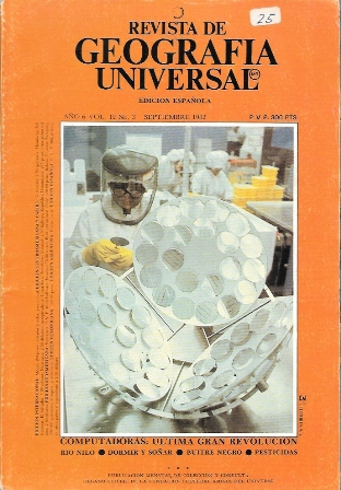 REVISTA DE GEOGRAFIA UNIVERSAL SEPTIEMBRE 1982 AÑO 6 Vol. 12 Nº 3