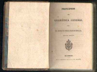 PRINCIPIOS DE GRAMÁTICA GENERAL