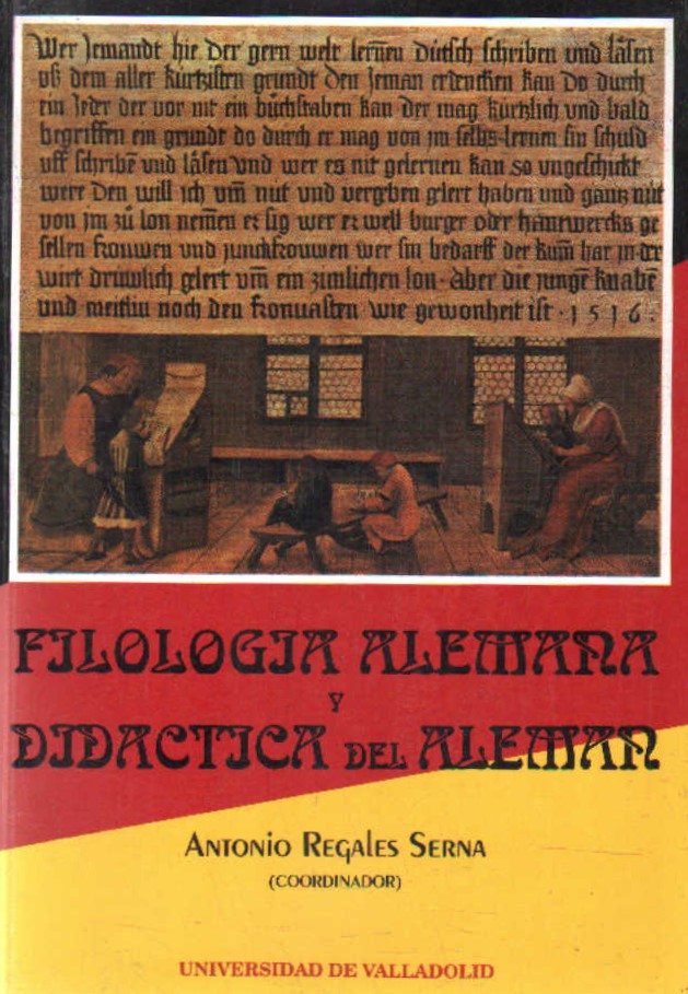 FILOLOGÍA ALEMANA Y DIDÁCTICA DEL ALEMÁN
