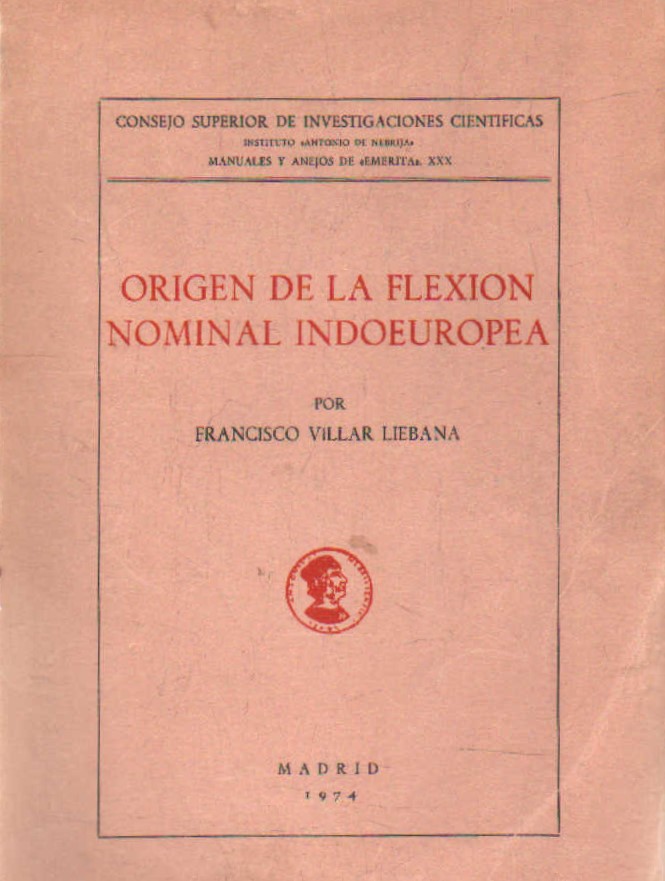 ORIGEN DE LA FLEXIÓN NOMINAL INDOEUROPEA