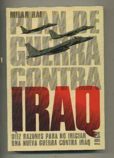 PLAN DE GUERRA CONTRA IRAQ.