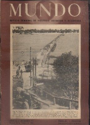 REVISTA SEMANAL DE POLITICA EXTERIOR Y ECONOMIA MUNDO, Nº 77.