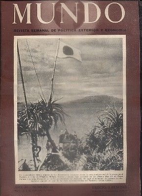 REVISTA SEMANAL DE POLITICA EXTERIOR Y ECONOMIA MUNDO, Nº 91.