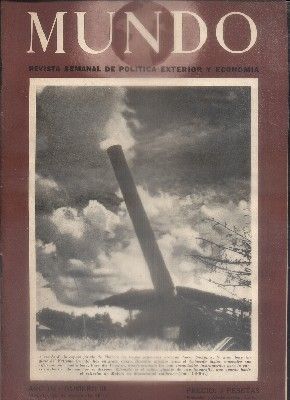 REVISTA SEMANAL DE POLITICA EXTERIOR Y ECONOMIA MUNDO, Nº 90.