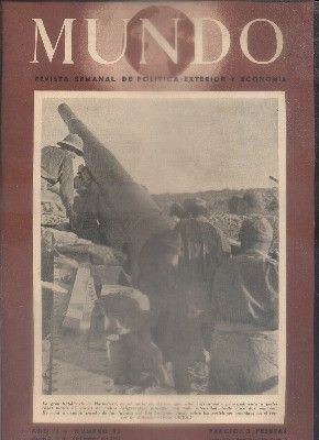 REVISTA SEMANAL DE POLITICA EXTERIOR Y ECONOMIA MUNDO, Nº 83.