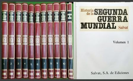 HISTORIA DE LA SEGUNDA GUERRA MUNDIAL . 11 TOMOS