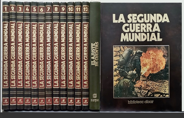 LA SEGUNDA GUERRA MUNDIAL - EL AJUSTE DE CUENTAS 12 + 1 TOMOS