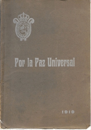 POR LA PAZ UNIVERSAL 1919