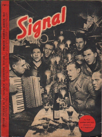 SIGNAL - EDITION SPECIALE DE LA "BERLINER ILLUSTRIRTE ZEITUNG F Nº 1 JANVIER 1941